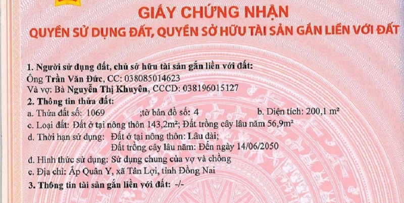 10 nền liền kề mặt tiền đường Xuyên Tâm Đồng Phú – 200m²/nền, 150m² thổ cư