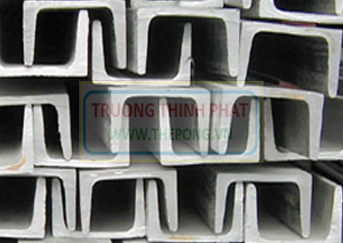 Thép hình U 100, Thép U100, Sắt U100x50x5.5x5.8x6m