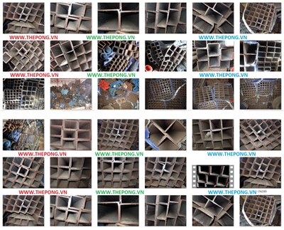 Thép Hộp Vuông Từ Vuông 12x12 đến vuông 300x300 độ ly từ 0.8ly-16ly