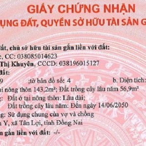 10 nền liền kề mặt tiền đường Xuyên Tâm Đồng Phú – 200m²/nền, 150m² thổ cư