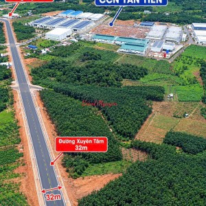 Đất mặt tiền Xuyên Tâm gần các khu công nghiệp