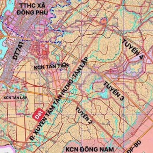 Đường Xuyên Tâm Tân Hưng – Tân Lập, Đồng Phú: Quy hoạch, Hạ Tầng, Kết Nối Và Tiềm Năng Phát Triển