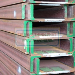Thép hình U 380, Thép U380, Sắt U380x100x10.5x12m